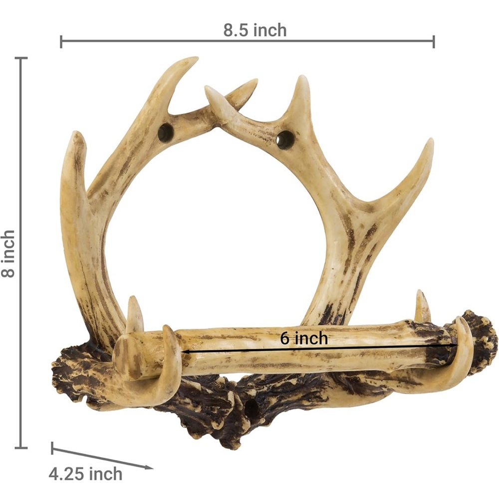 Antler toilet paper holder